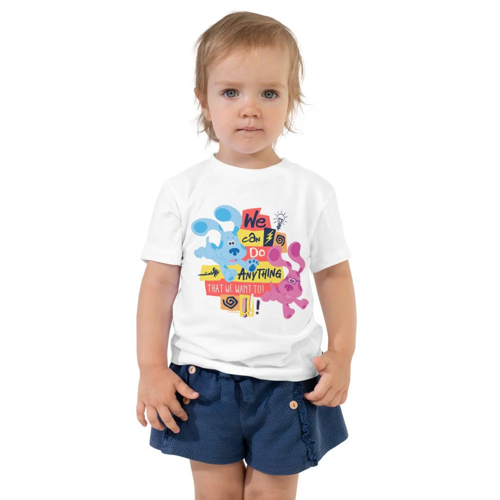 Blue's Clues We Can Do Anything Toddler T-Shirt - Image 4