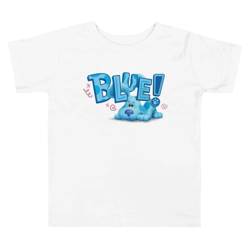 Blue's Clues & You! Blue! Toddler Short Sleeve T-Shirt - Image 3