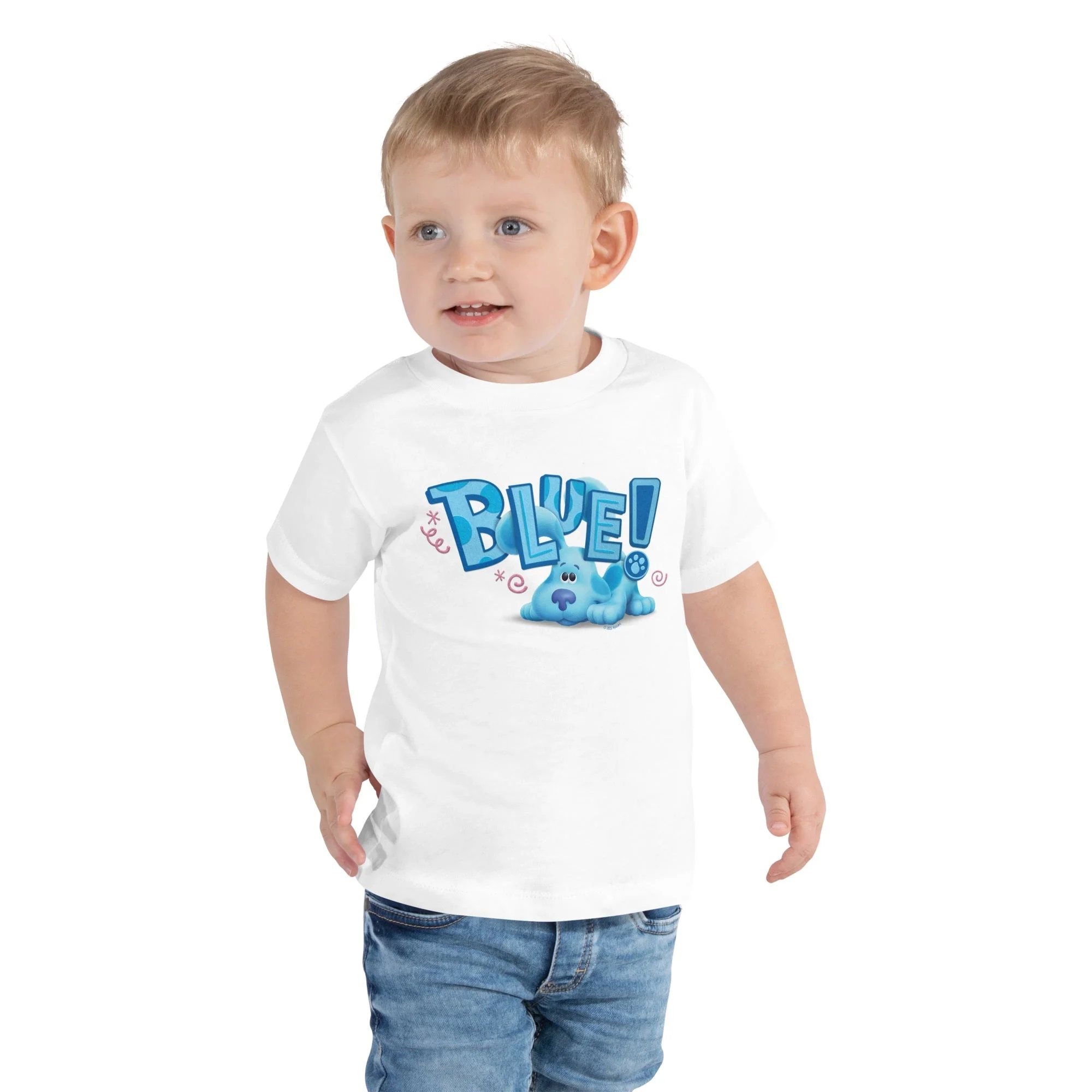 Blue's Clues & You! Blue! Toddler Short Sleeve T-Shirt - Image 4