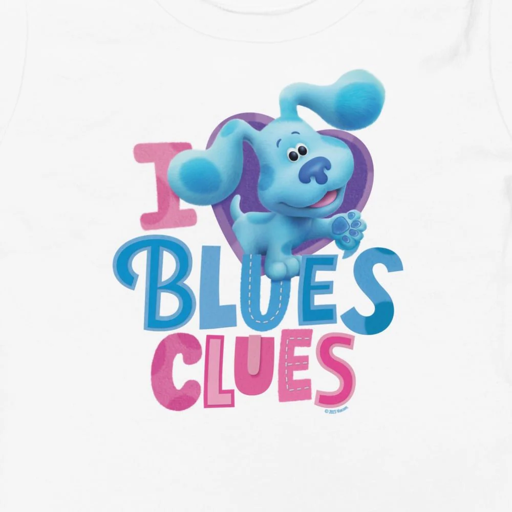 Blue's Clues & You! I Love Blue's Clues Toddler Short Sleeve T-Shirt - Image 2