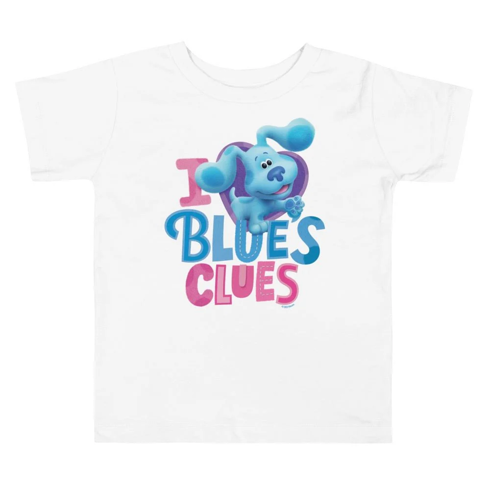 Blue's Clues & You! I Love Blue's Clues Toddler Short Sleeve T-Shirt - Image 3