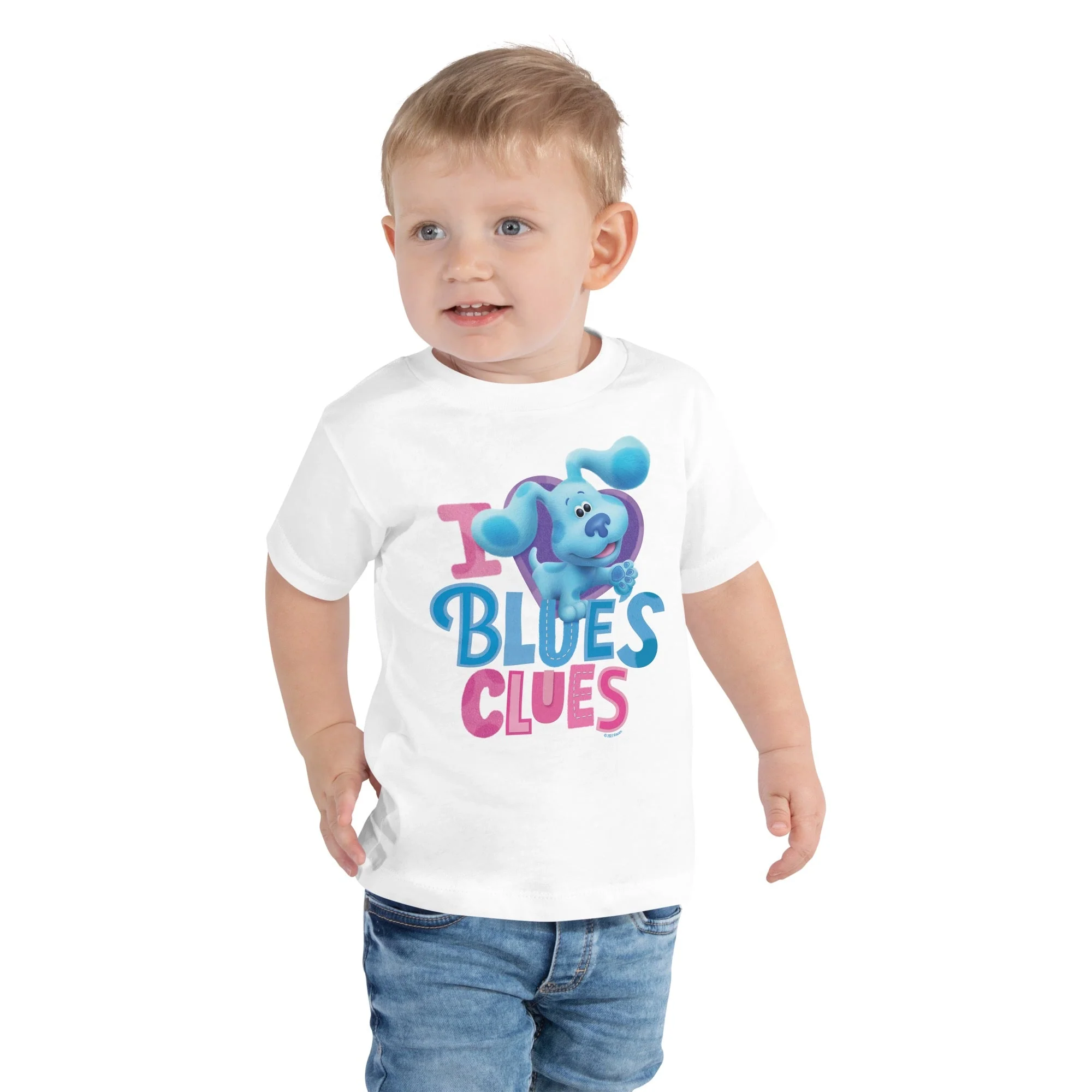 Blue's Clues & You! I Love Blue's Clues Toddler Short Sleeve T-Shirt - Image 4