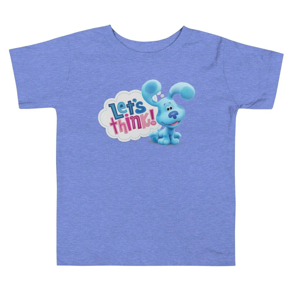 Blue's Clues & You! Let's Think Toddler Short Sleeve T-Shirt