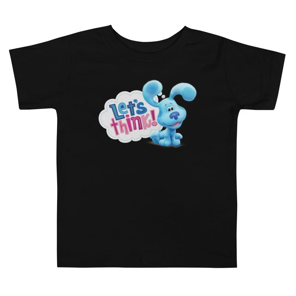 Blue's Clues & You! Let's Think Toddler Short Sleeve T-Shirt - Image 4