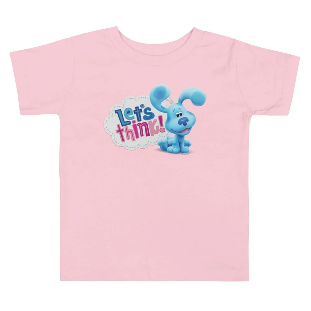 Blue's Clues & You! Let's Think Toddler Short Sleeve T-Shirt - Image 5