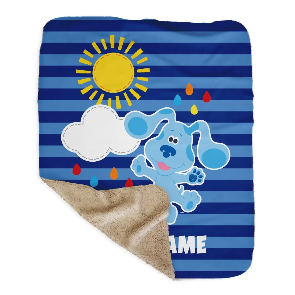 Blue's Clues & You! Personalized Sherpa Blanket - Image 2