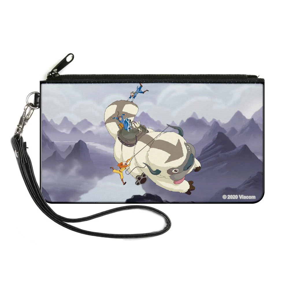 Avatar: The Last Airbender Appa Group Canvas Zipper Wallet