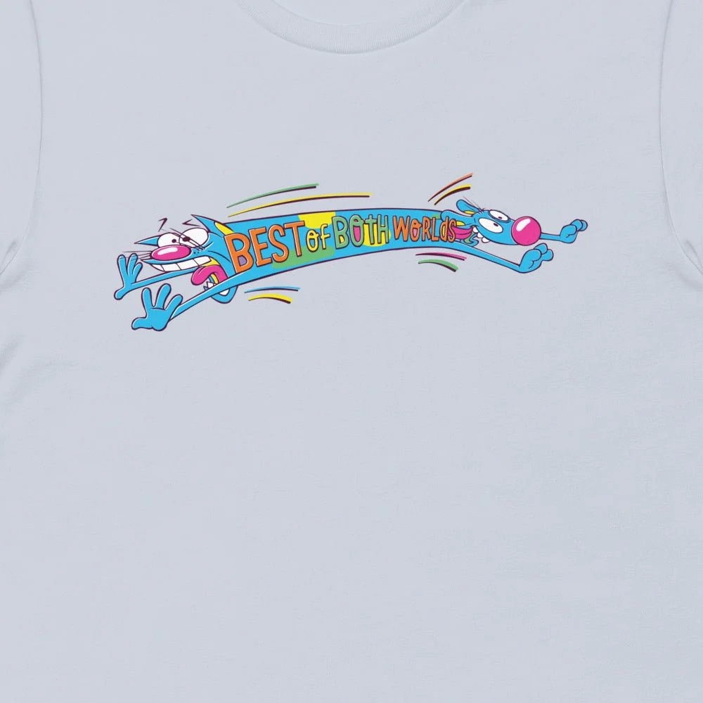 CatDog Best Of Both Worlds Adult Short Sleeve T-Shirt - Image 2