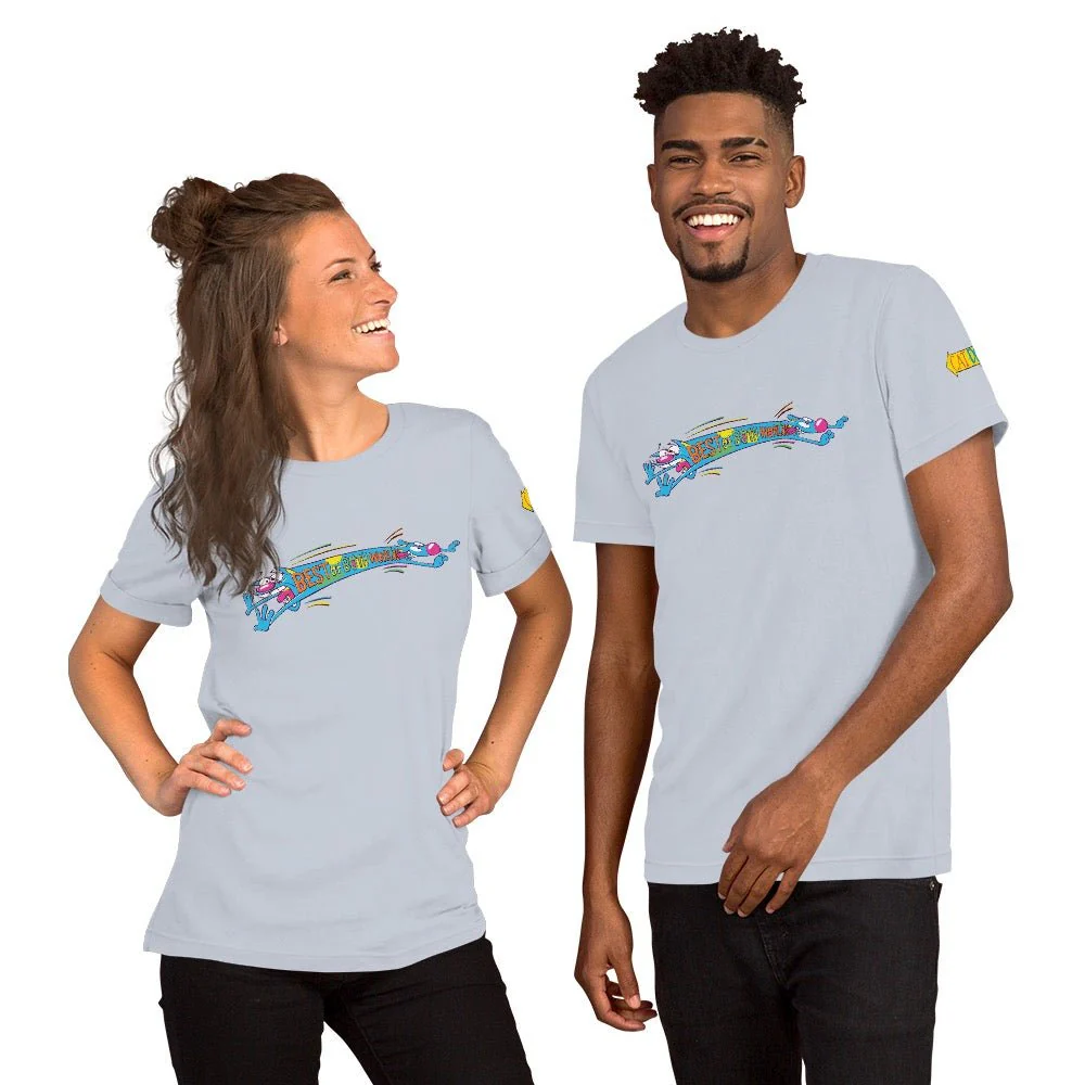 CatDog Best Of Both Worlds Adult Short Sleeve T-Shirt - Image 3