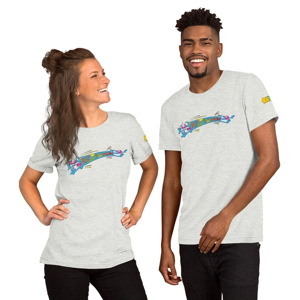 CatDog Best Of Both Worlds Adult Short Sleeve T-Shirt - Image 5
