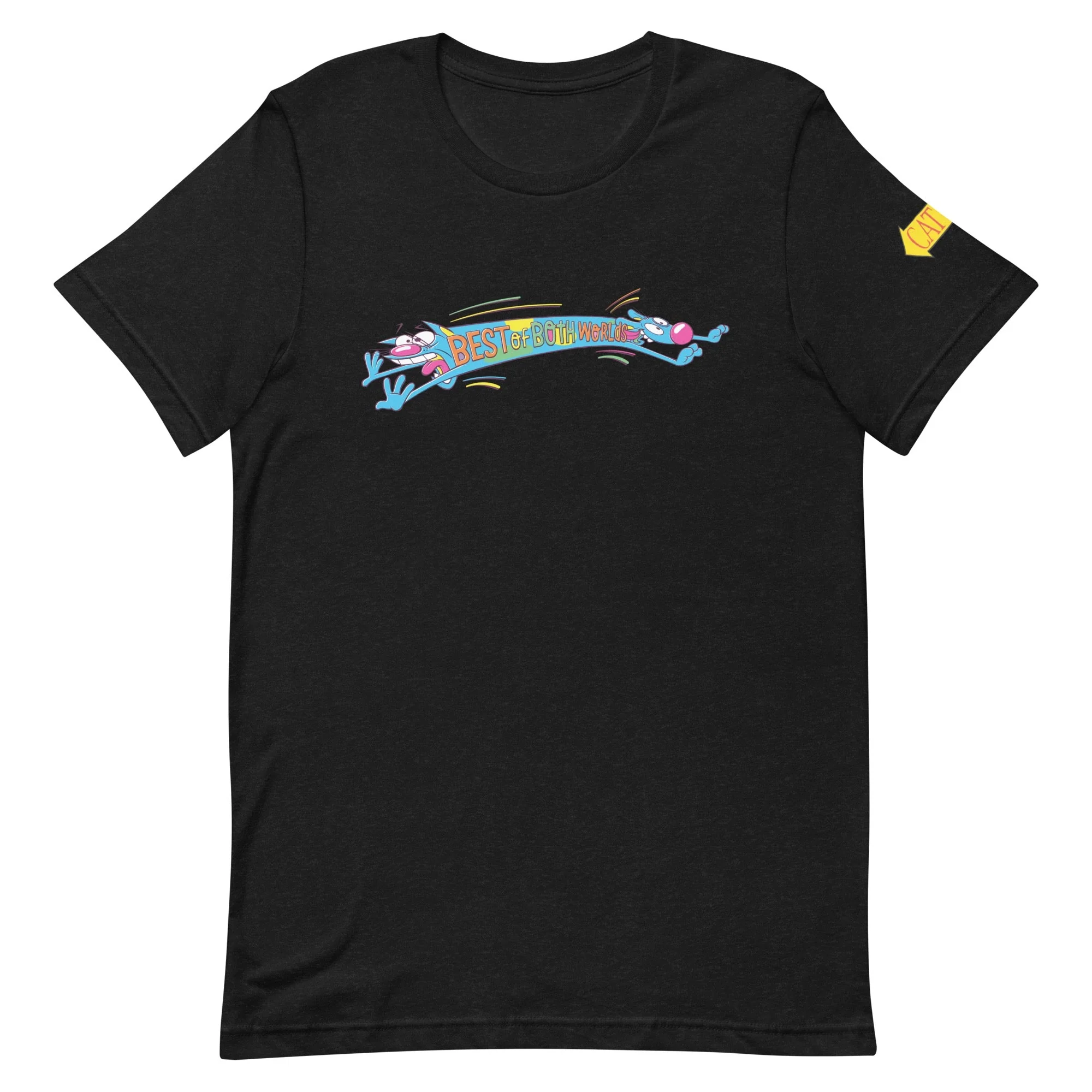 CatDog Best Of Both Worlds Adult Short Sleeve T-Shirt - Image 6