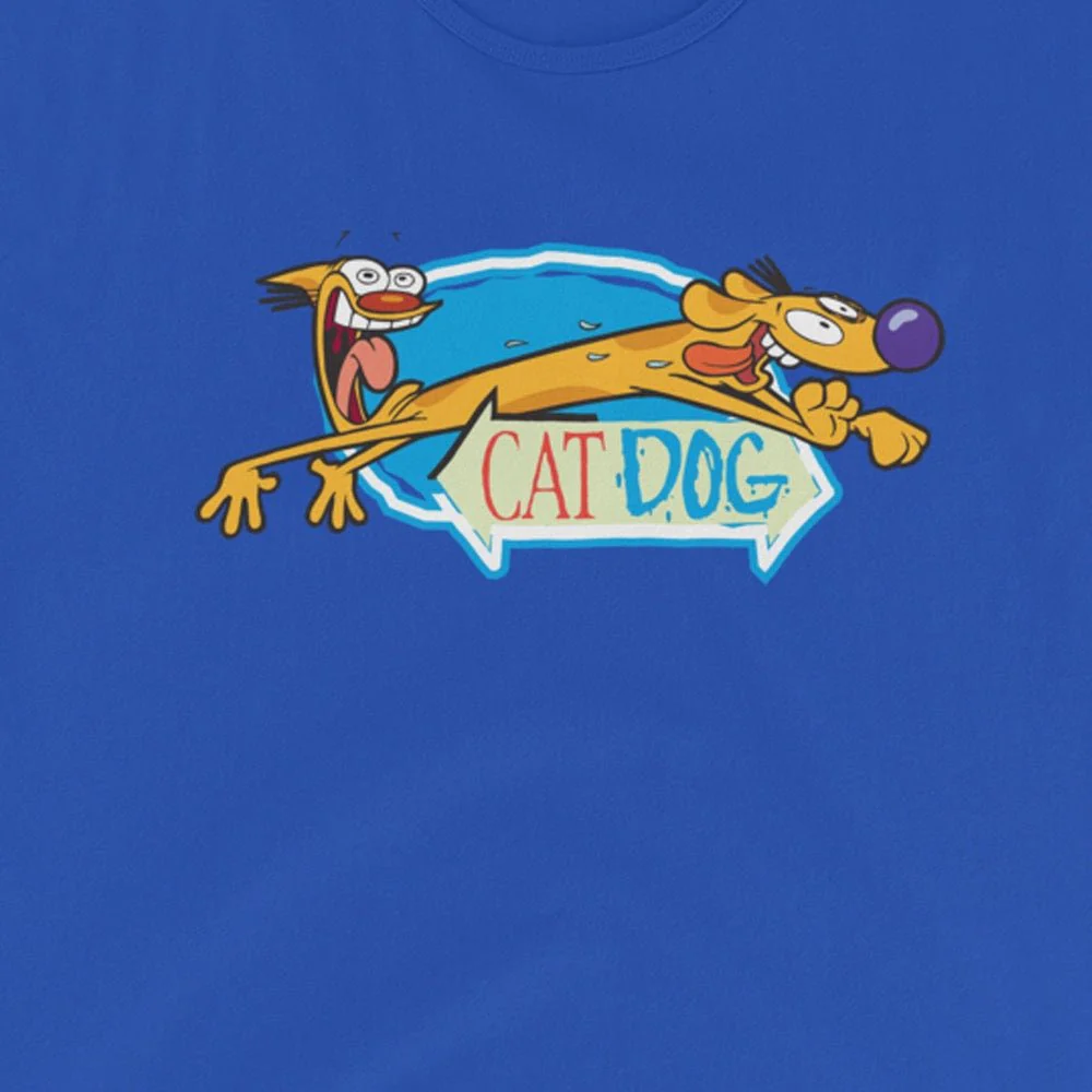 CatDog Crazy Eyes Adult Tank Top - Image 2