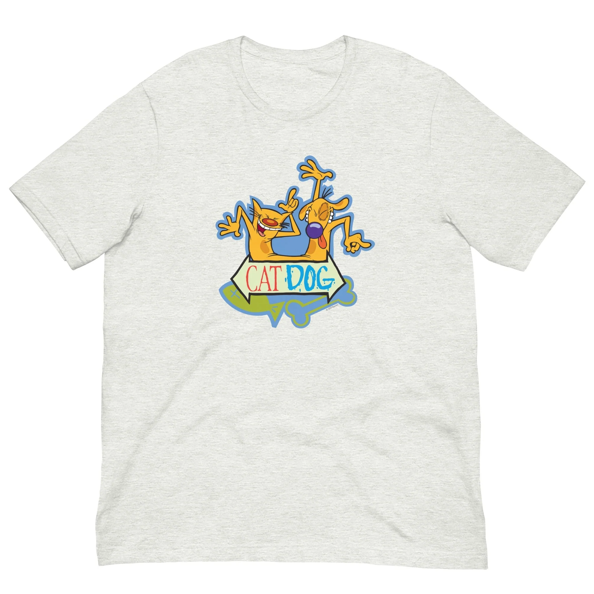 CatDog Dance Adult Short Sleeve T-Shirt - Image 4