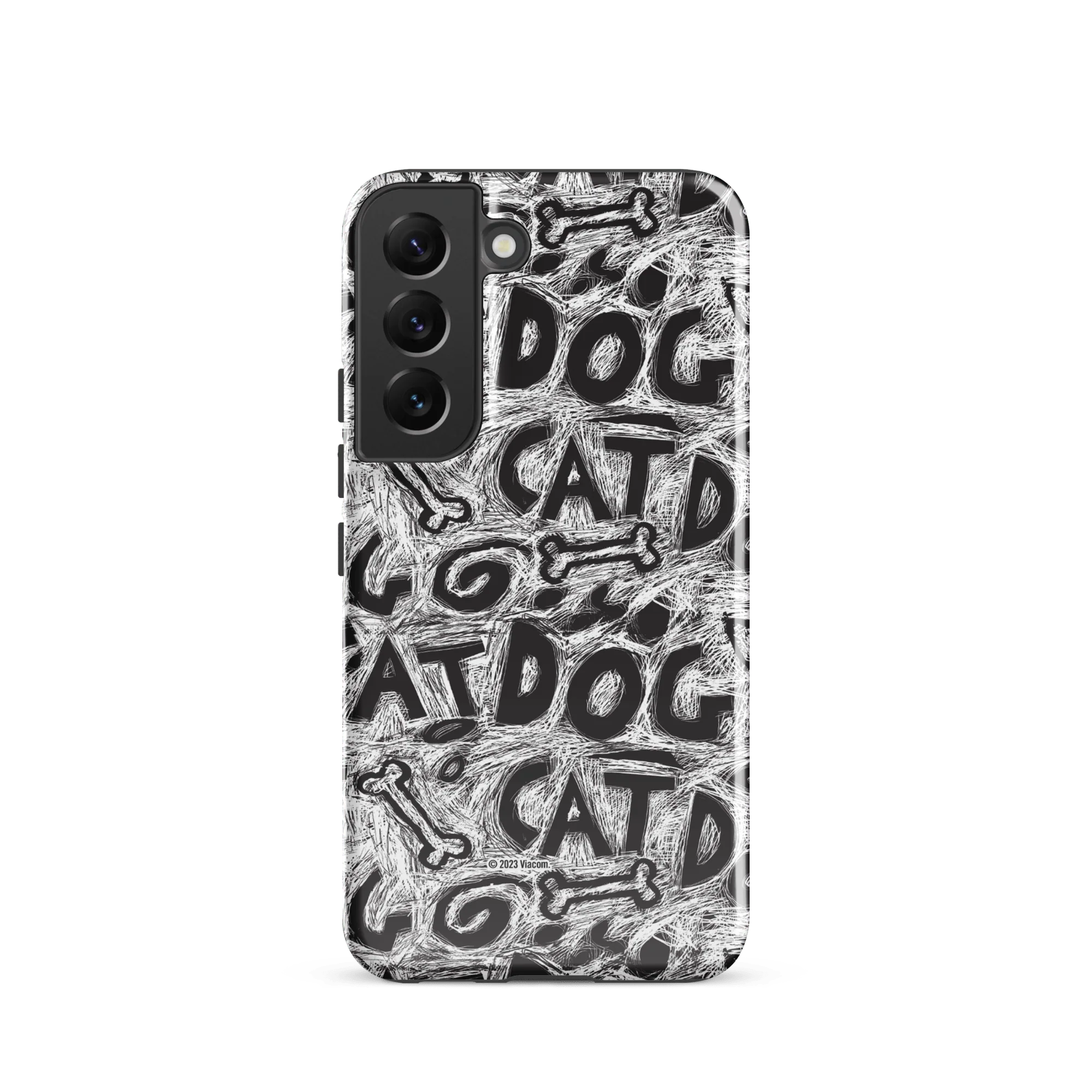 CatDog Scratch Pattern Tough Phone Case - Samsung - Image 25