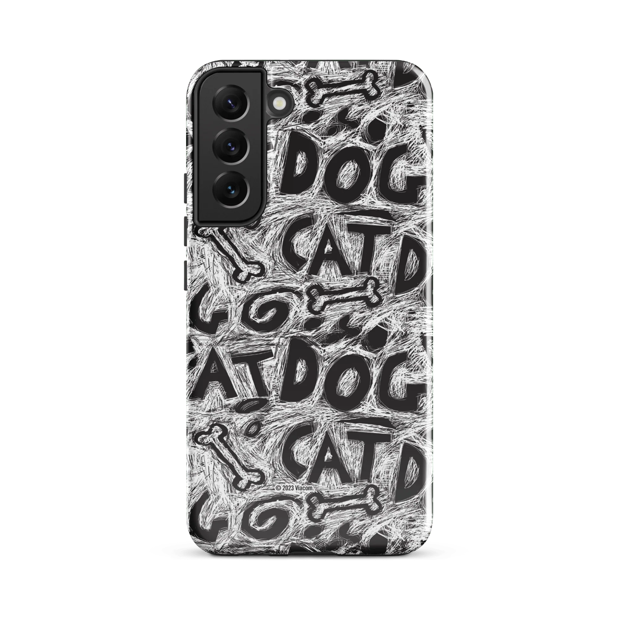 CatDog Scratch Pattern Tough Phone Case - Samsung - Image 28