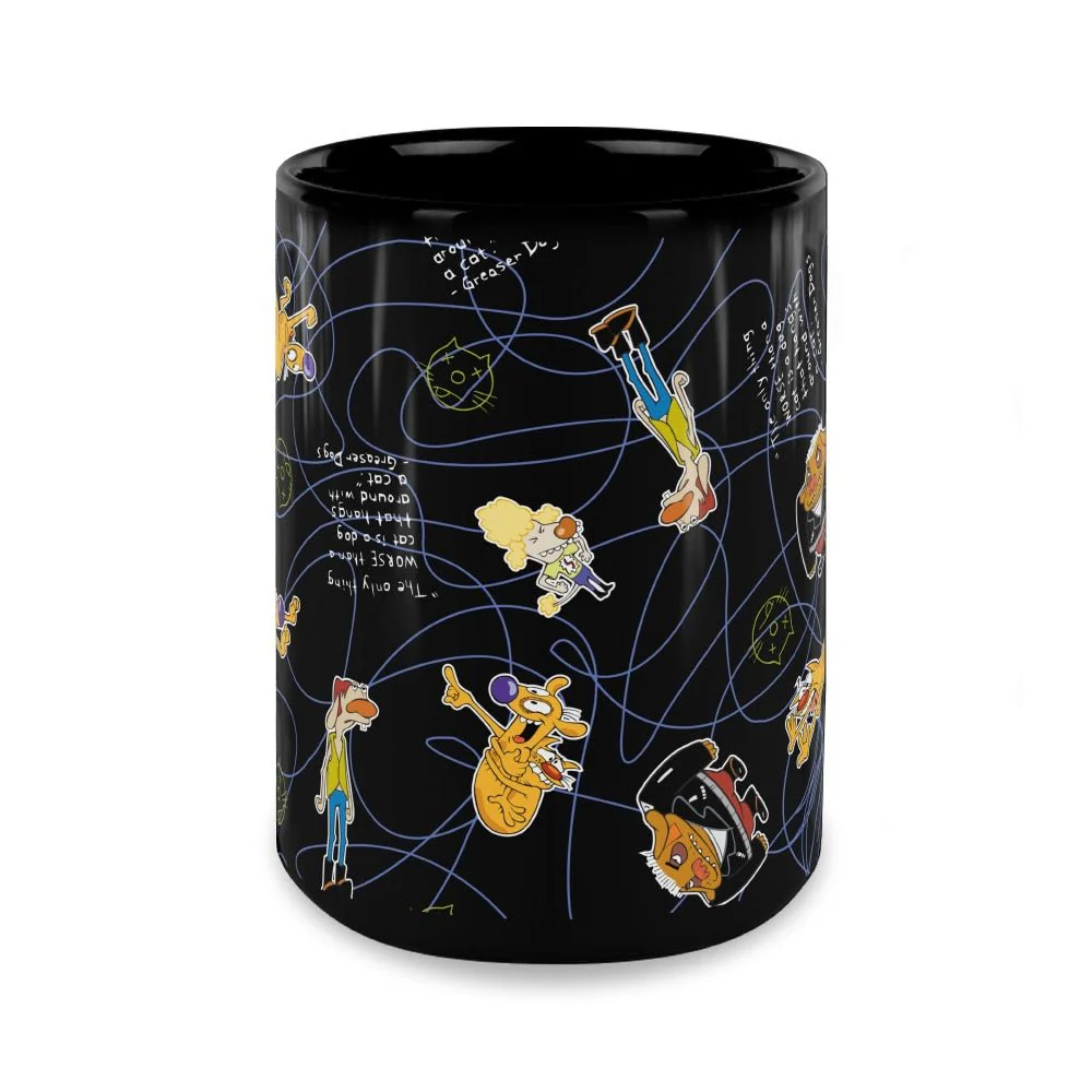 CatDog The Only Thing Worse Black Mug - Image 7