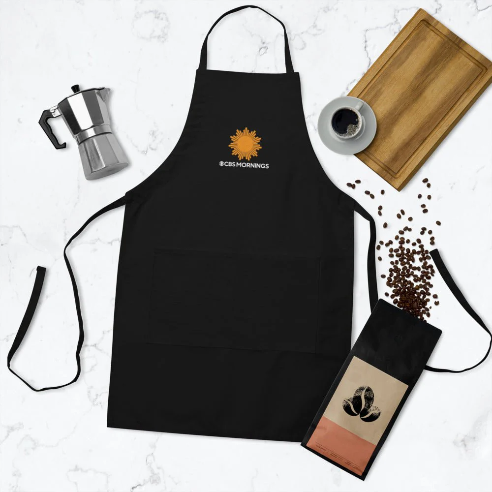 CBS Mornings Embroidered Apron - Image 3