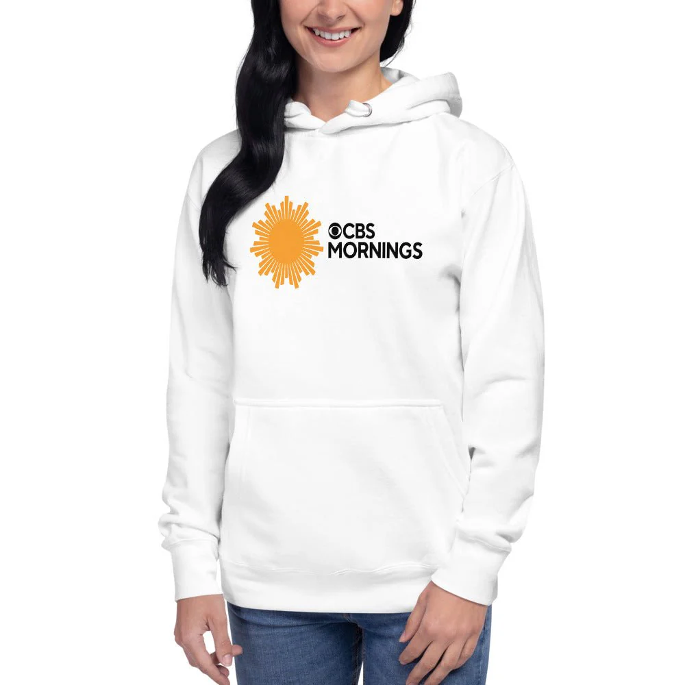 CBS Mornings Logo Unisex Premium Hoodie - Image 2