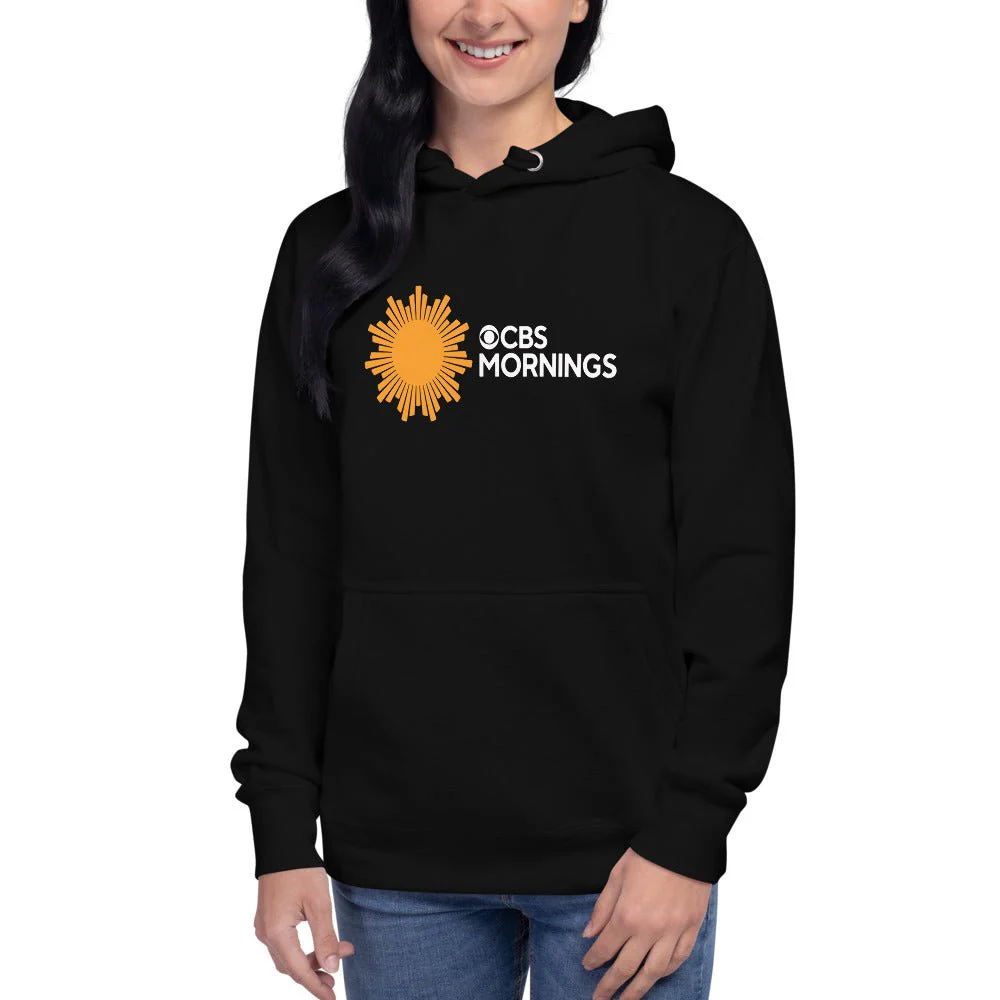 CBS Mornings Logo Unisex Premium Hoodie - Image 6