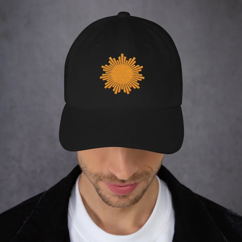 CBS Mornings Sun Embroidered Classic Dad Hat - Image 2