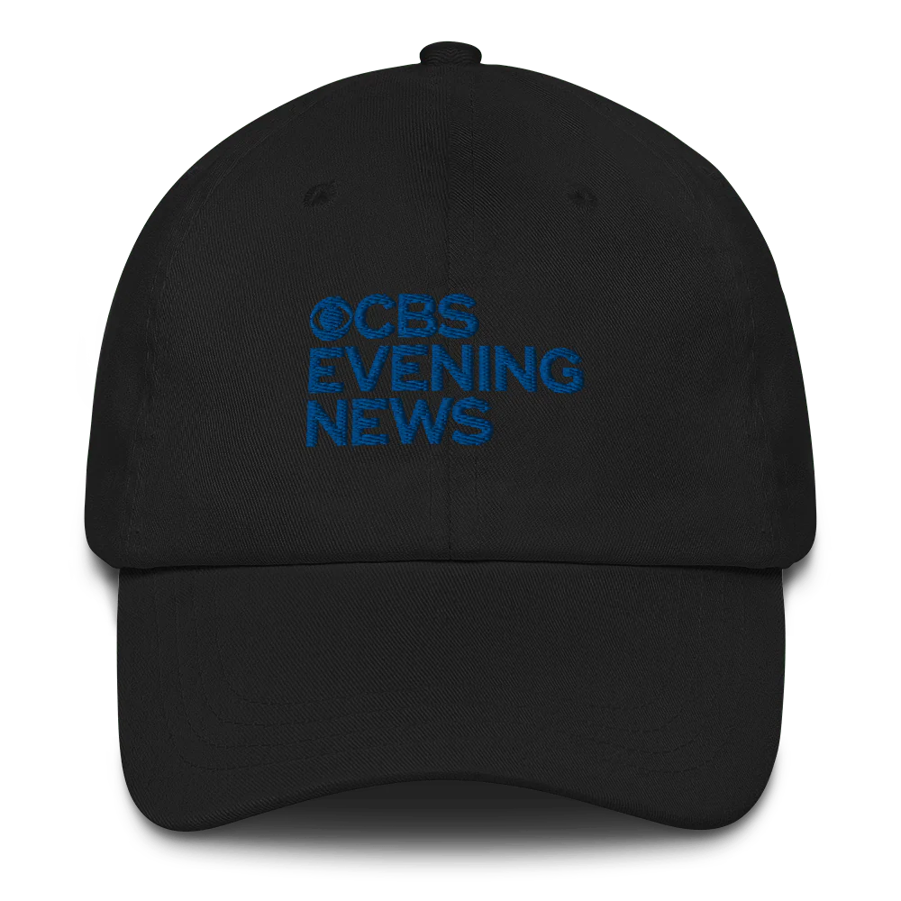 CBS News Evening News Logo Embroidered Hat
