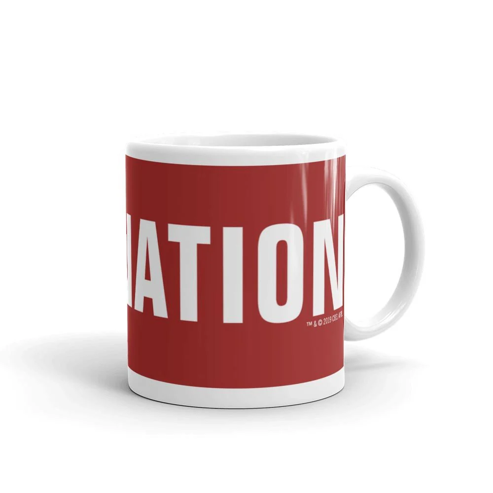 CBS News Face the Nation 11 oz White Mug