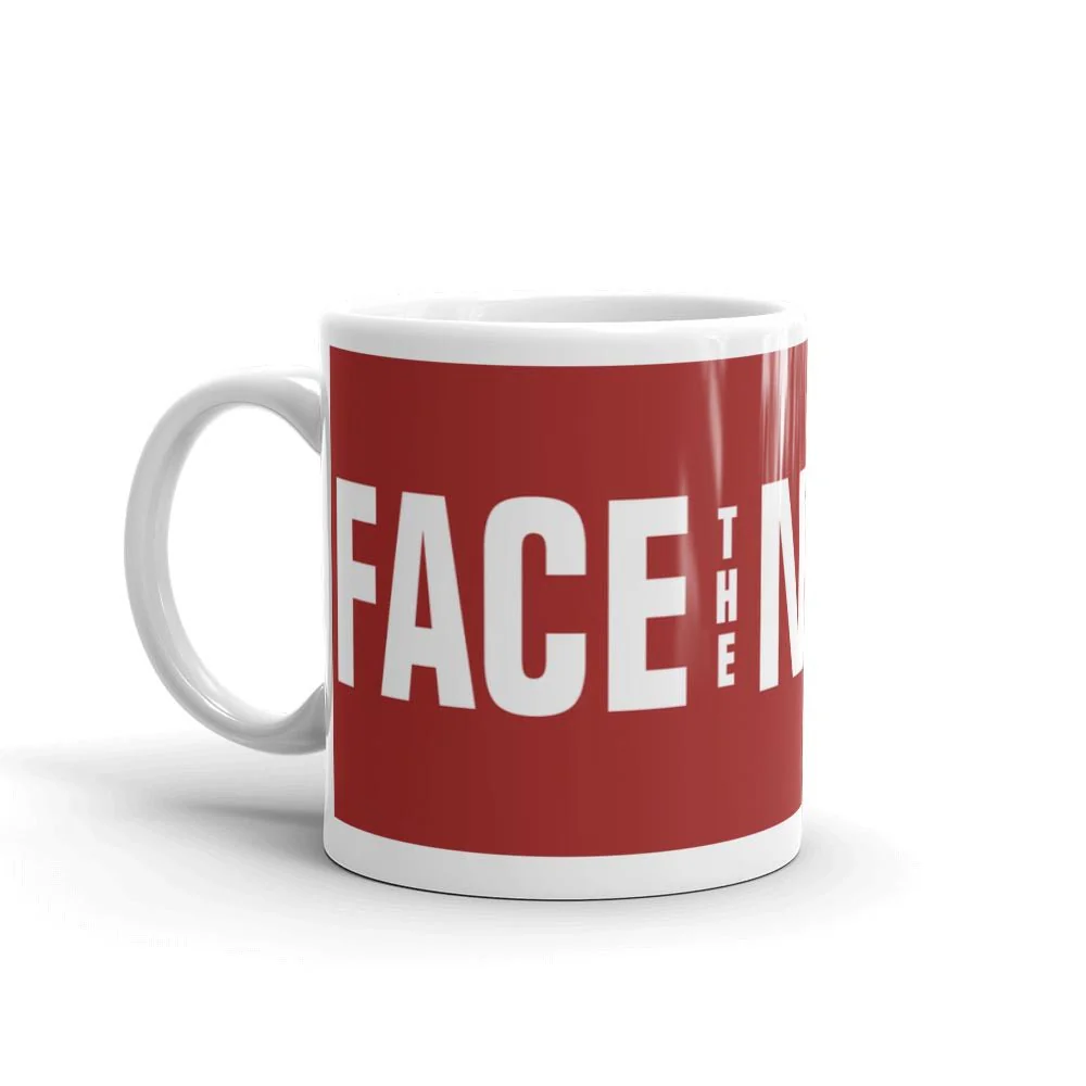 CBS News Face the Nation 11 oz White Mug - Image 2