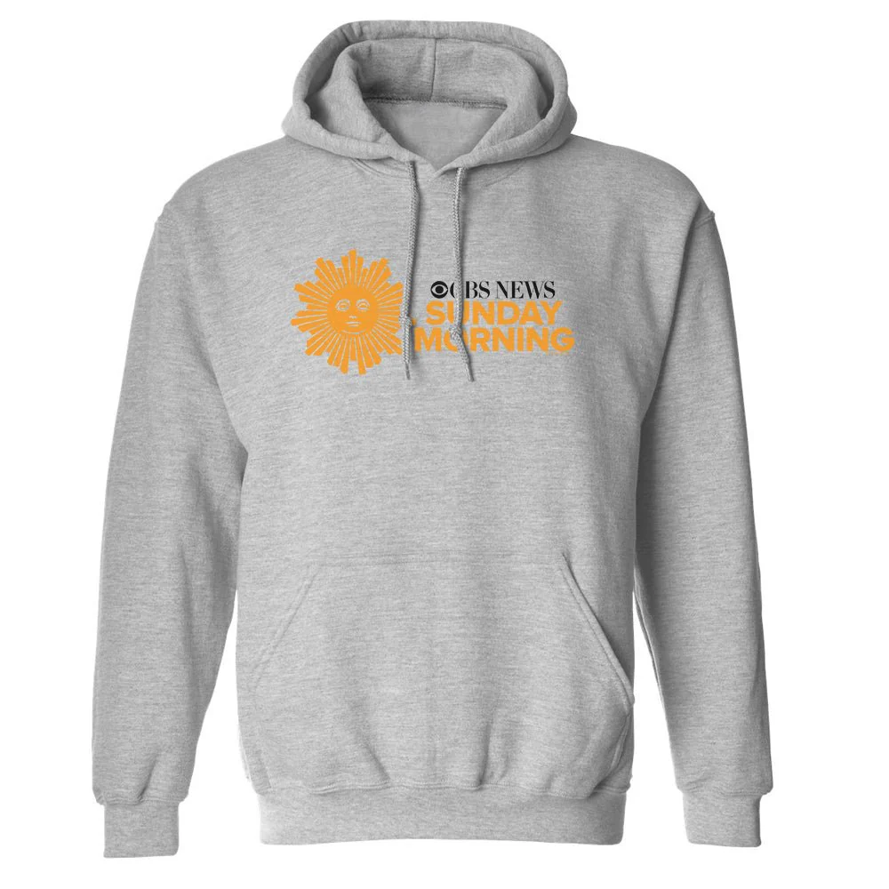 CBS News Sunday Morning Fleece Hooded Sweatshirt - Image 2