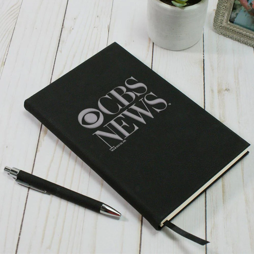 CBS News Vintage Logo Journal