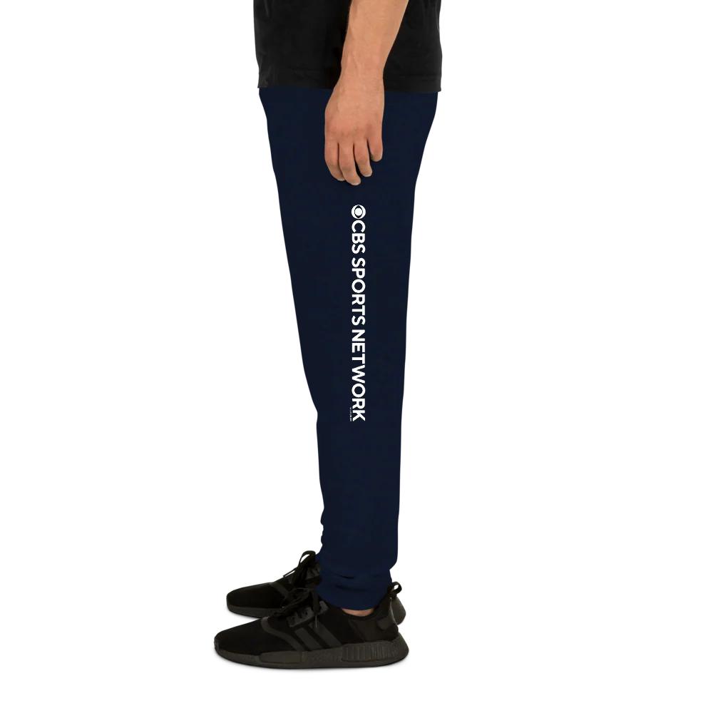 CBS Sports Network Logo Adult Fleece Joggers - Image 4
