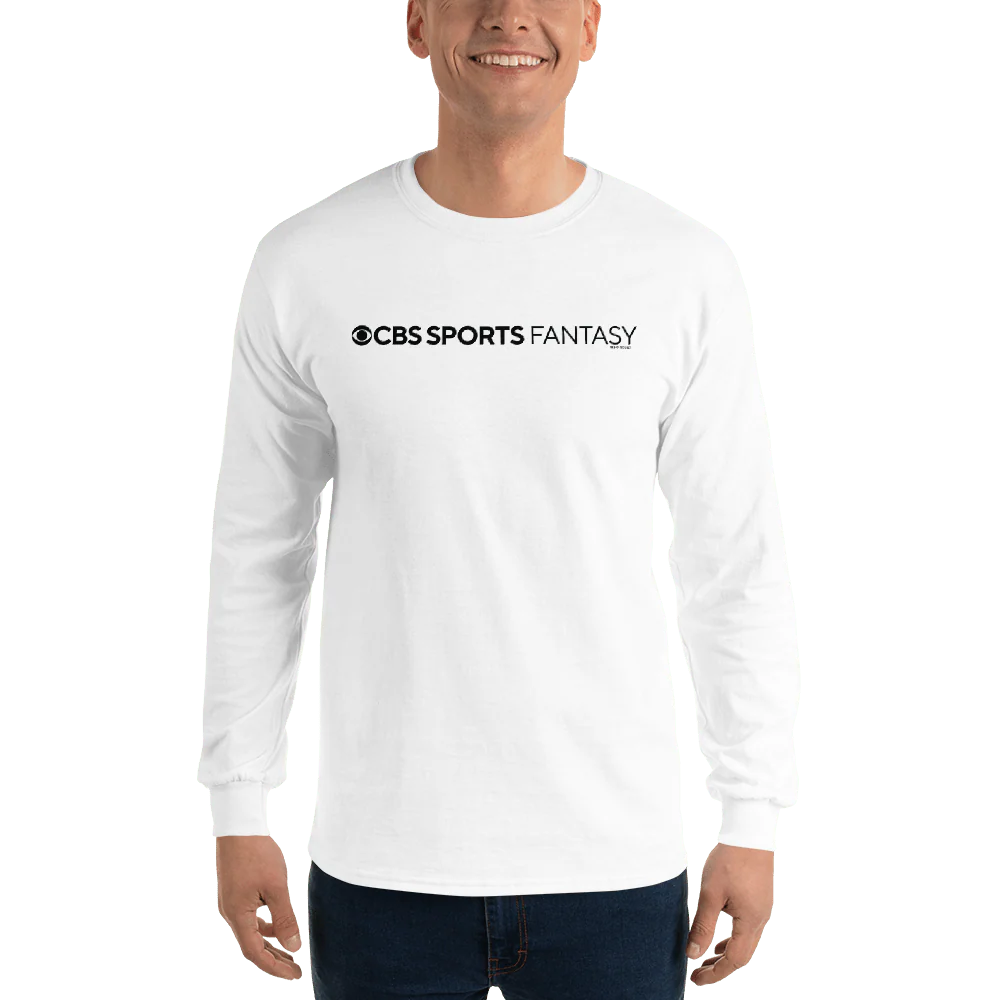 CBS Sports Fantasy Logo Adult Long Sleeve T-Shirt - Image 3