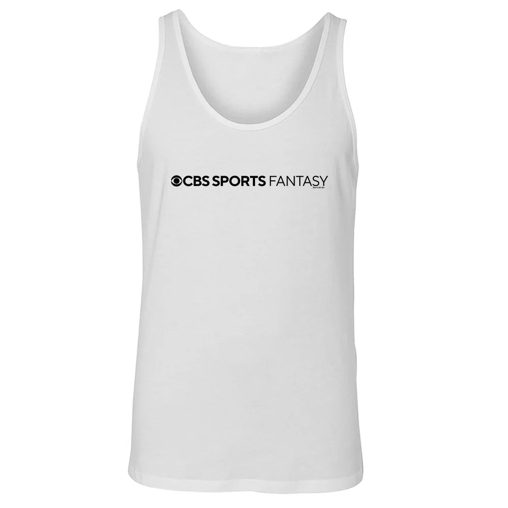 CBS Sports Fantasy Logo Adult Tank Top - Image 3