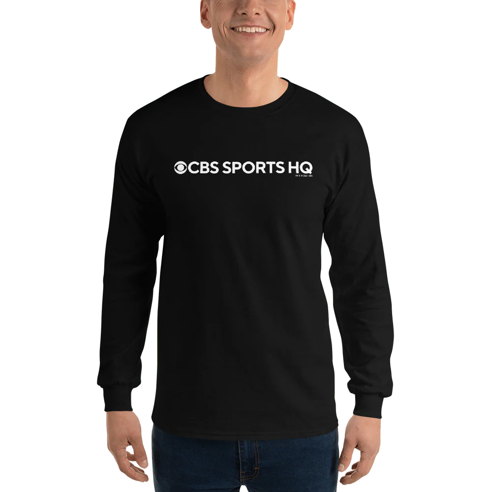 CBS Sports HQ Logo Adult Long Sleeve T-Shirt