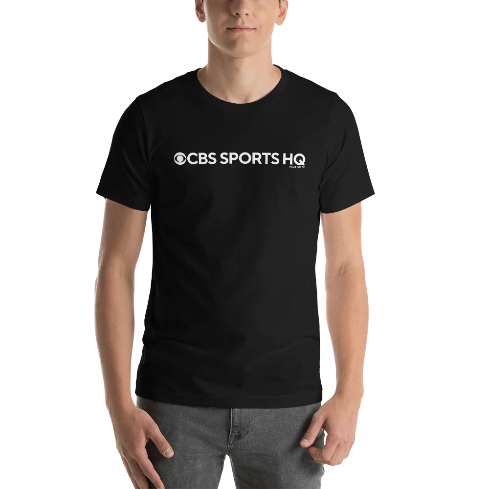 CBS Sports HQ Logo Adult Short Sleeve T-Shirt