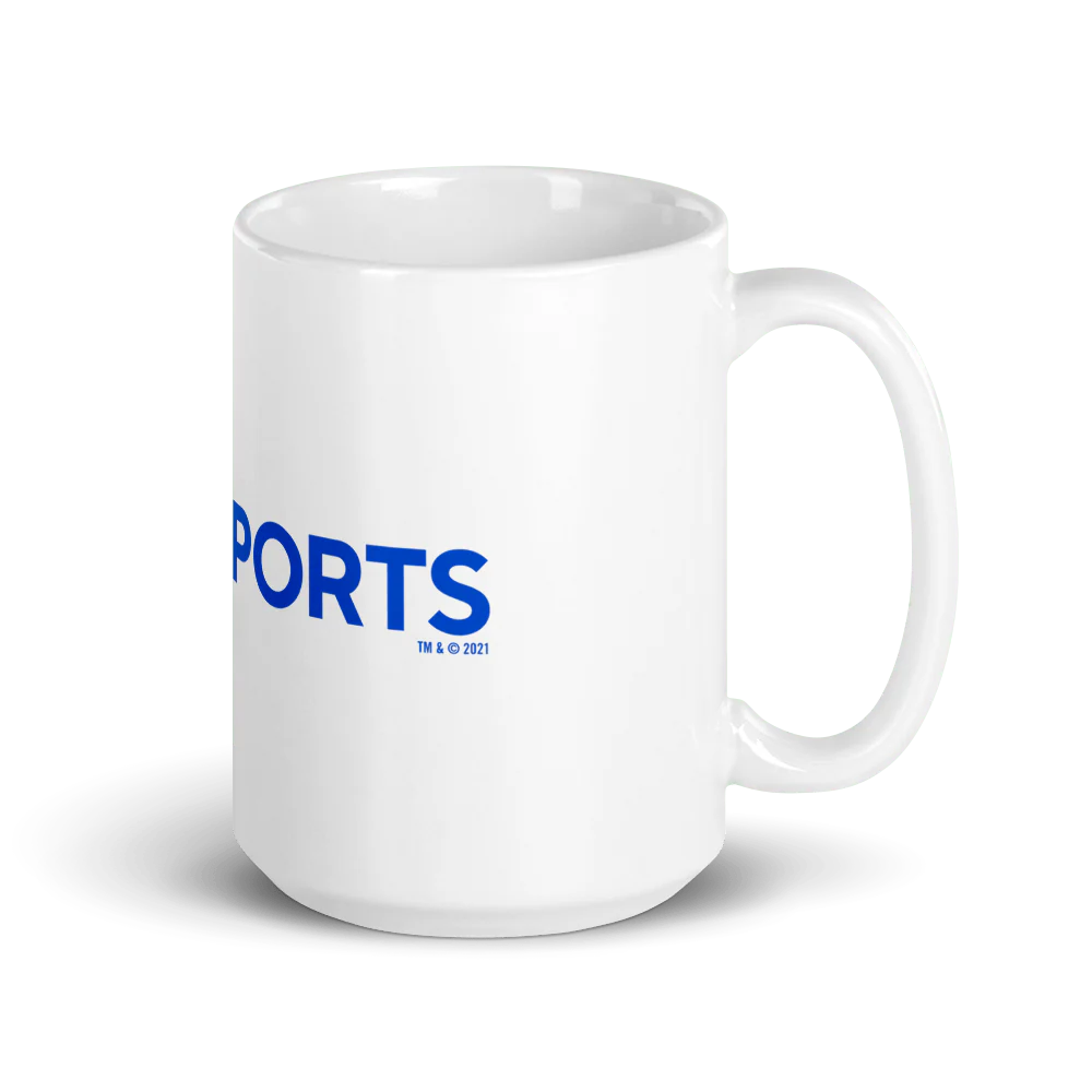 CBS Sports HQ Logo White Mug - Image 5