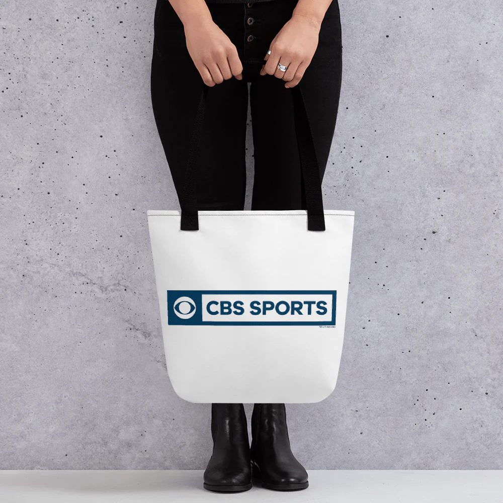 CBS Sports Logo Premium Tote Bag - Image 4