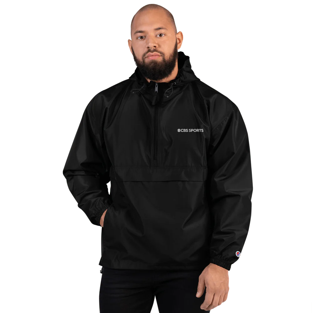 CBS Sports Logo Embroidered Packable Jacket