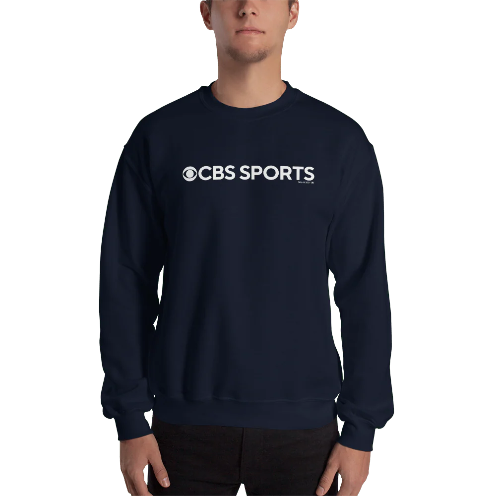 CBS Sports Logo Fleece Crewneck Sweatshirt - Image 3