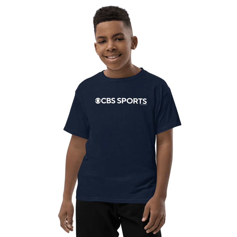 CBS Sports Logo Kids Premium T-Shirt - Image 3