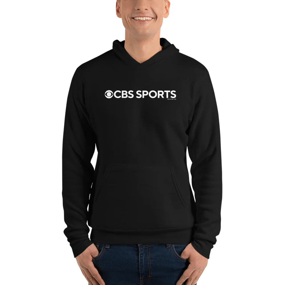 CBS Sports Logo Adult Fleece Hooded Sweatshirt
