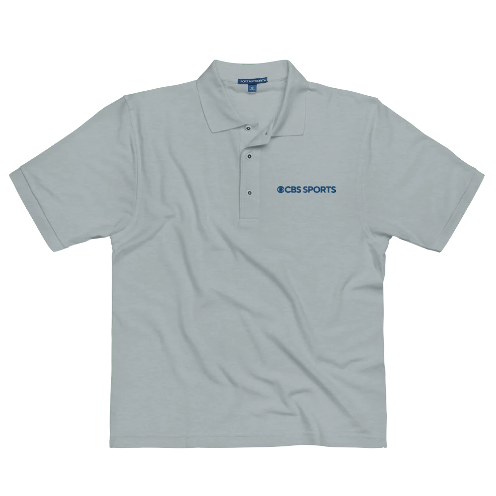CBS Sports Logo Premium Polo Shirt - Image 2