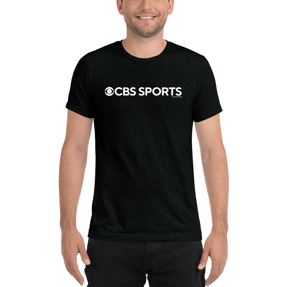 CBS Sports Logo Unisex Tri-Blend T-Shirt
