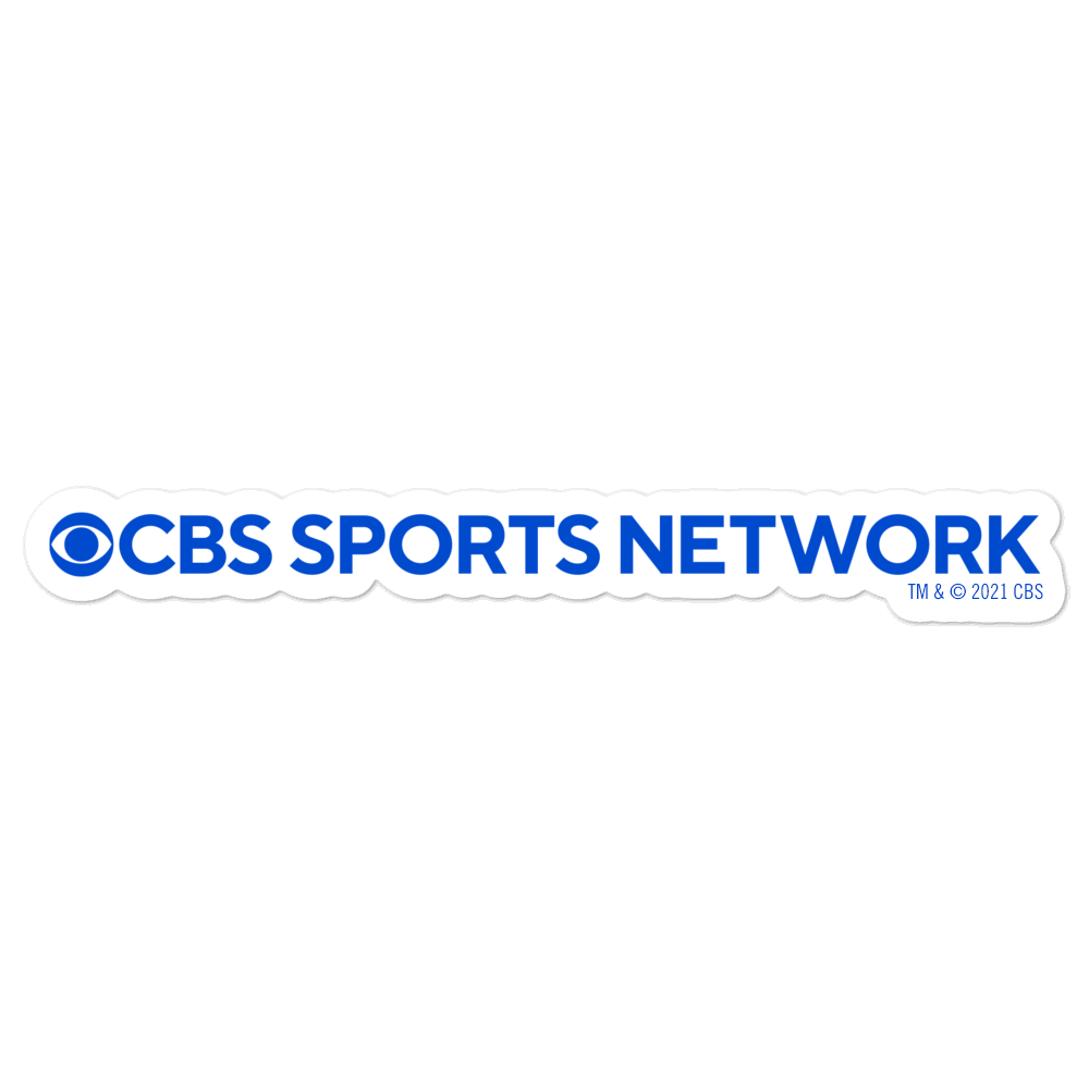 CBS Sports Network Logo Die Cut Sticker