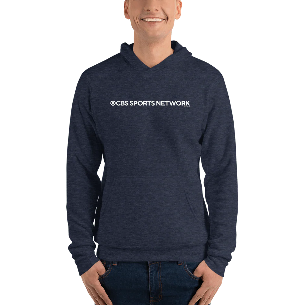 CBS Sports Network Logo Adult Fleece Hooded Sweatshirt - Image 2