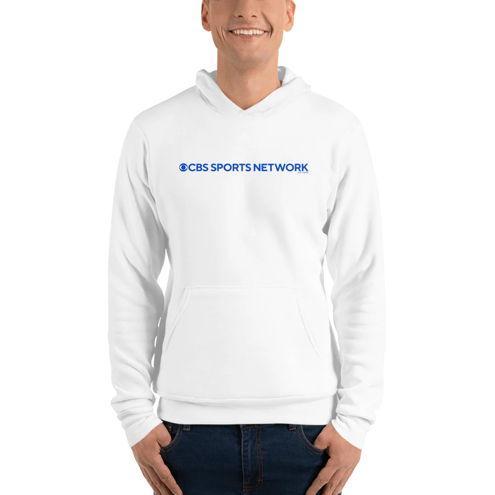 CBS Sports Network Logo Adult Fleece Hooded Sweatshirt - Image 3