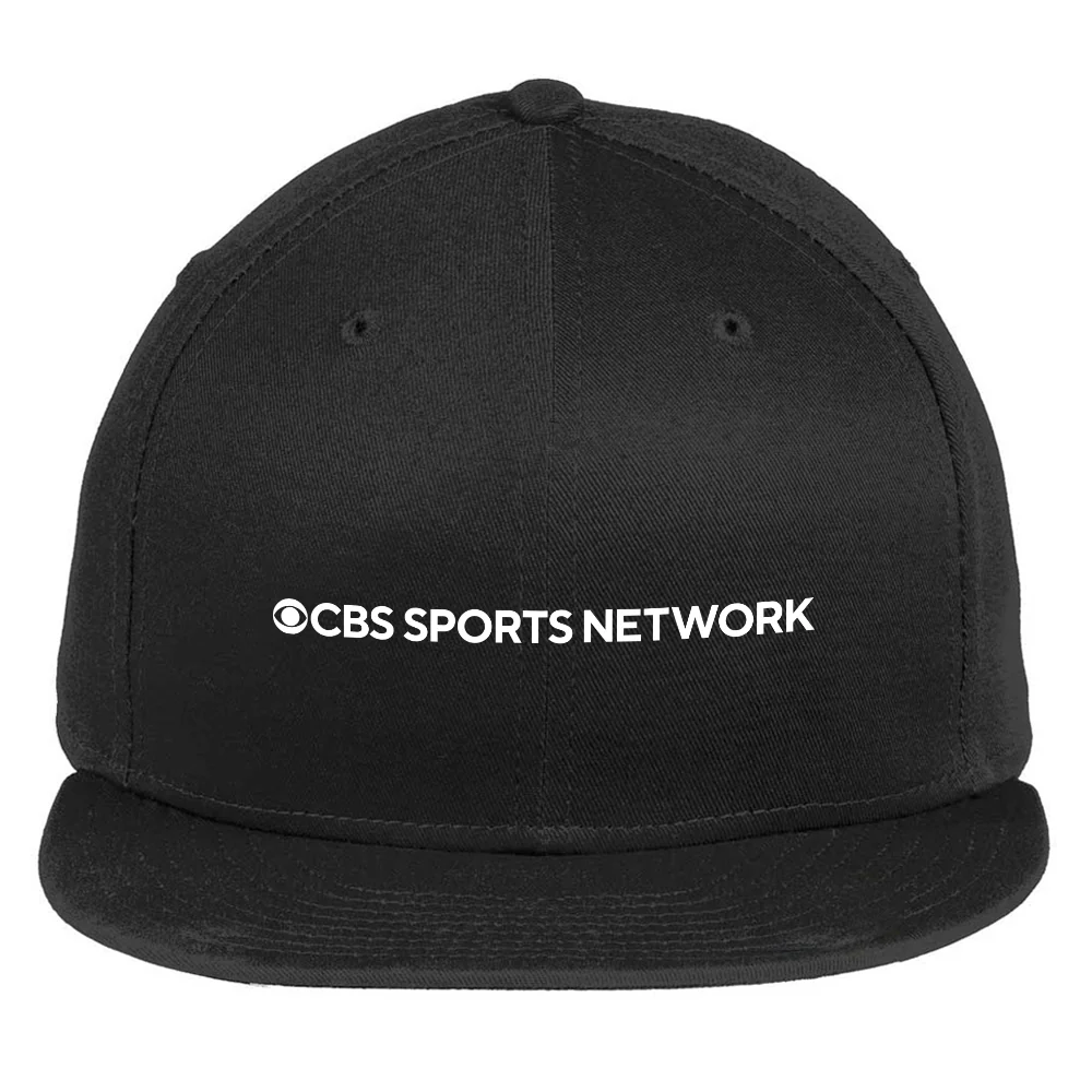 CBS Sports Network Logo Embroidered Flat Bill Hat