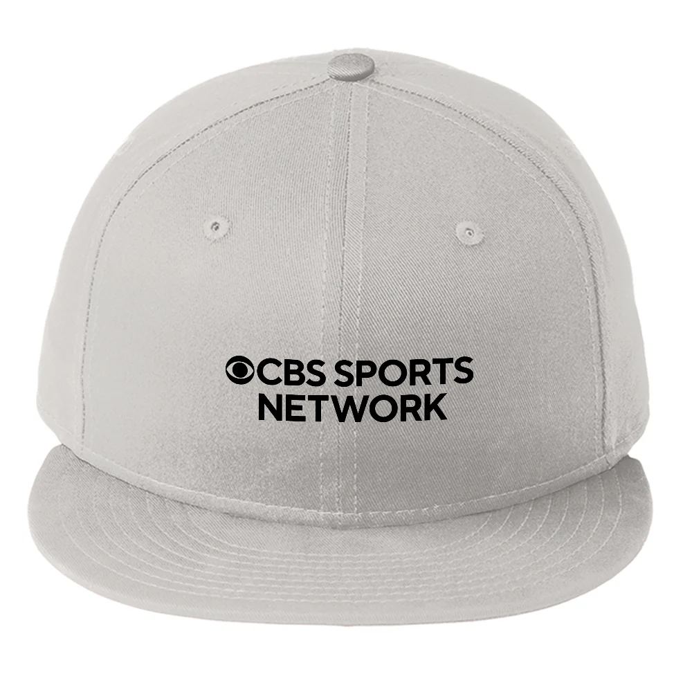 CBS Sports Network Logo Embroidered Flat Bill Hat - Image 3