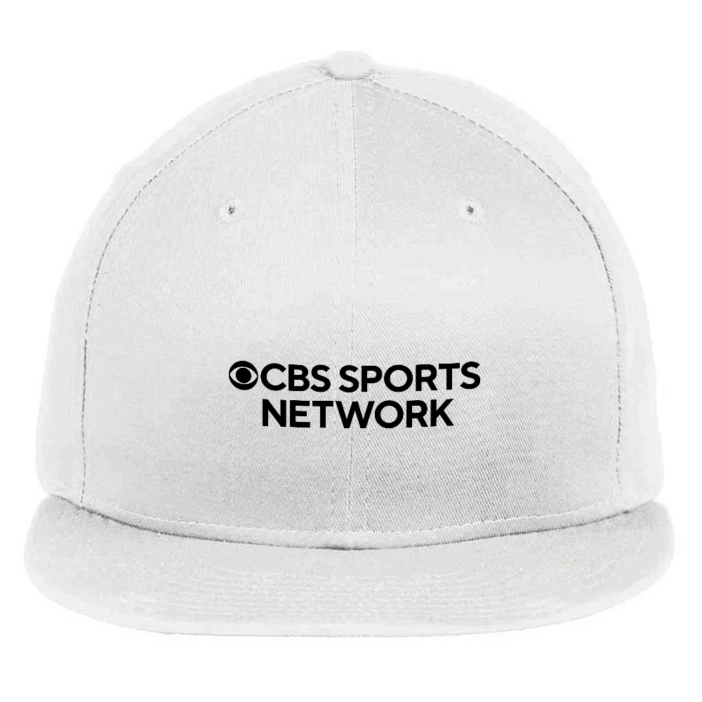 CBS Sports Network Logo Embroidered Flat Bill Hat - Image 6