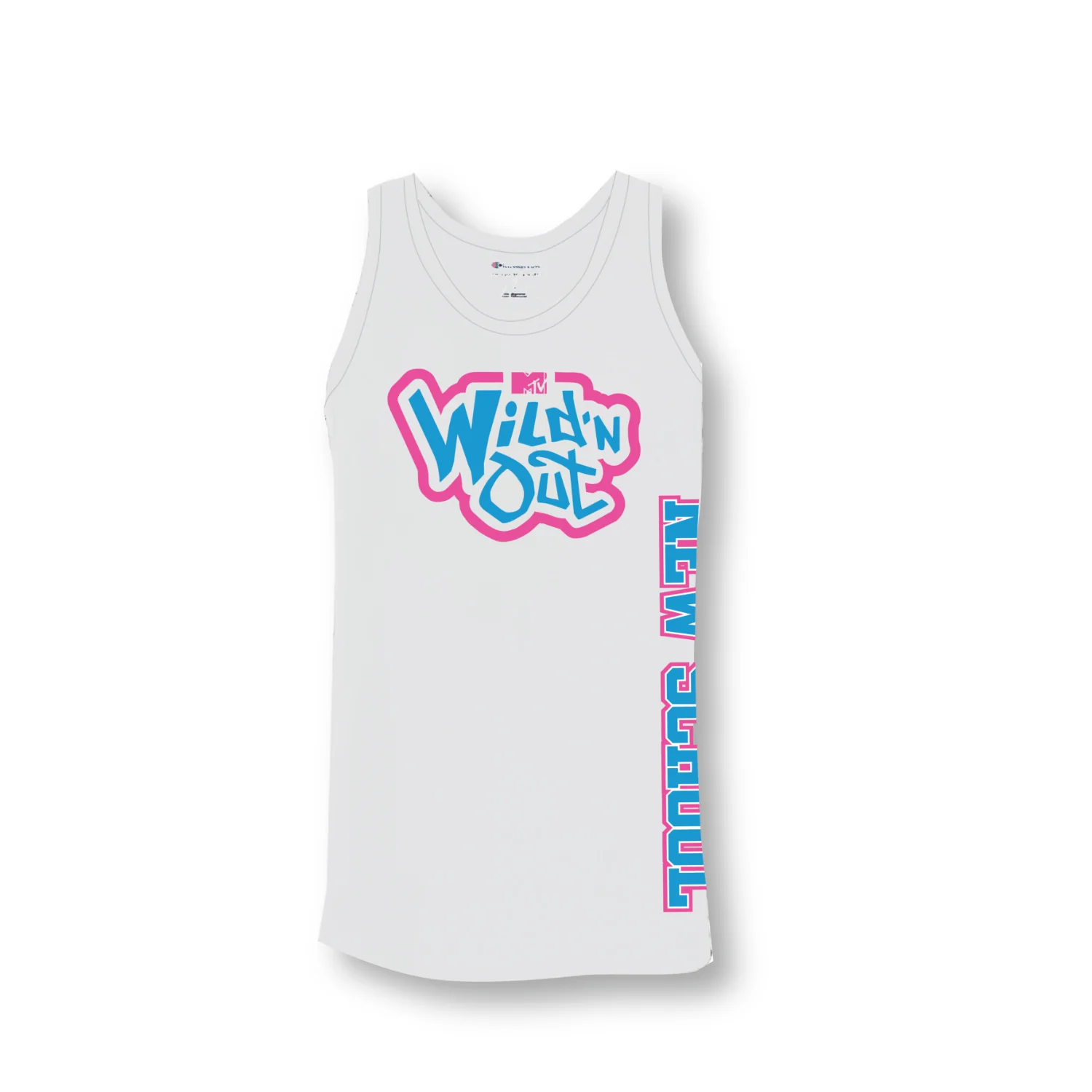 Wild 'N Out Neon New School Adult Tank Top
