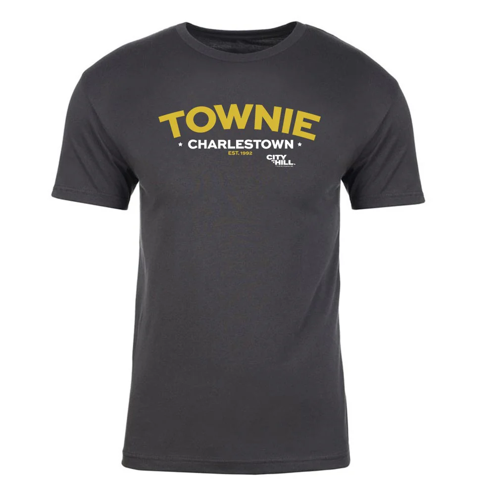 City on a Hill Charlestown Townie Arch Adult Short Sleeve T-Shirt - Image 2